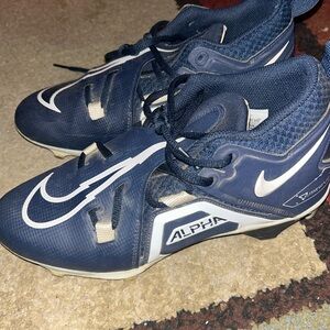 Nike navy blue cleats / size men’s 8